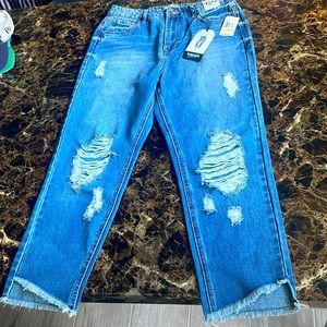 High rise, size 4/24 denim, jeans, Kenzie jeans